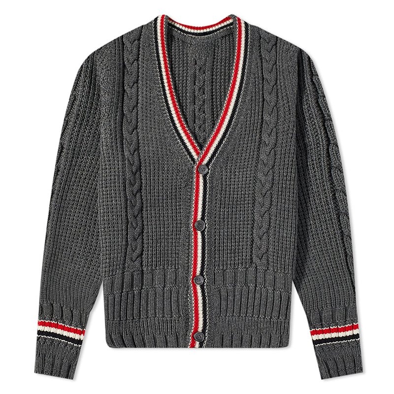 Factory Custom School Uniform Sweater Cable Sweater 100% Cotton Knitted Cardigans – Custom School Uniform Sweater and Cable Knit Cardigans price|S/M/L/Customized Size