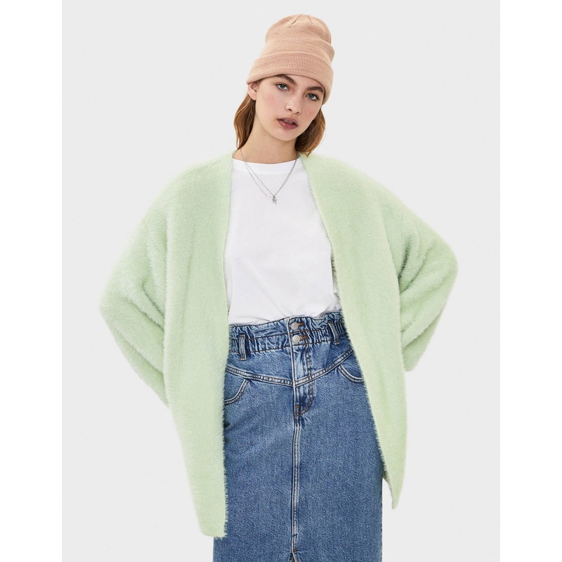 Plus Size Woman Clothes Faux Fur Sweater Jacket – Dress and Clothing price|S