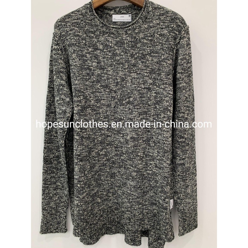 Wholesaler Manufacturer Men Fancy Yarn Multicolor Pullover Winter Warm Sweatshirts Slit Knitwear Sweater – Jumper and Sudaderas price|S
