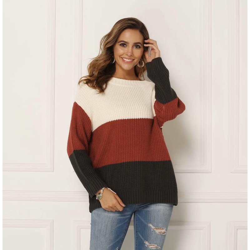 Women Winter Leisure Knitwear Loose Casual Sweater Fashion Clothing – Dress and Clothes price|S
