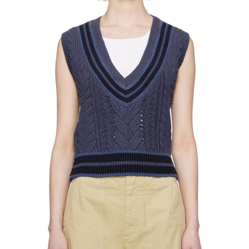 2023 Casual OEM ODM Crop V Neck Cable Knitted Sweater Knitwear for Women – Knitwear and Knitted Cashmere Sweater price|S, Customized
