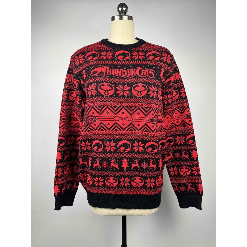 Christmas 2022 Fashion Knitted Jacquard Patterned Red Round Neck Pullover Sweater – Chirstmas Sweater and Christmas Pullover price|S