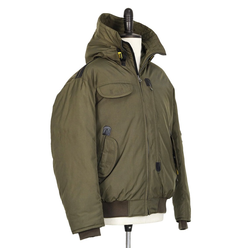Mens Winter Bomber Jacket Army Green Hooded Down Coat – Mens Clothing Coat and Men Sweater Coat price|M-2XL