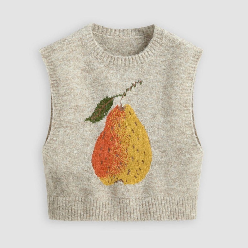 Strength Factory Custom Ladies Pullover Jacquard Sleeveless Jumper Sweater Vest – Customized Factory Sweaters and Slim Fit Sweater Women price|S/M/L/Customized Size