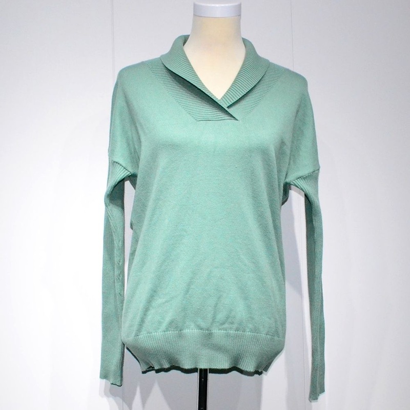 Women S V Neck Knitted Cardigan Wool Pullover Sweater in Green Color – Woolen Sweater and Cardigan Knit price|Free Size