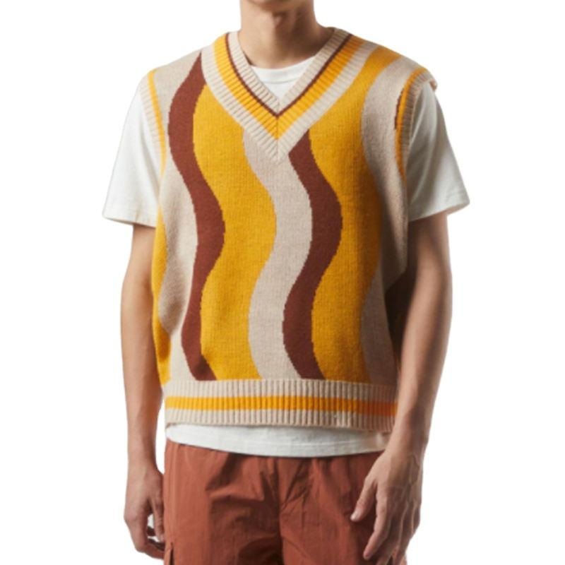 Custom Logo OEM & ODM Men Sweater Vest Pullover Jacquard Pattern Sweater Sleeveless Knit Top Knit Sweater Vest Men – Pullover Sweater and Cardigan Sweater price|<span style="font-size:16px;"><span style="color:|222222;"><span style="border:0px;padding:0px