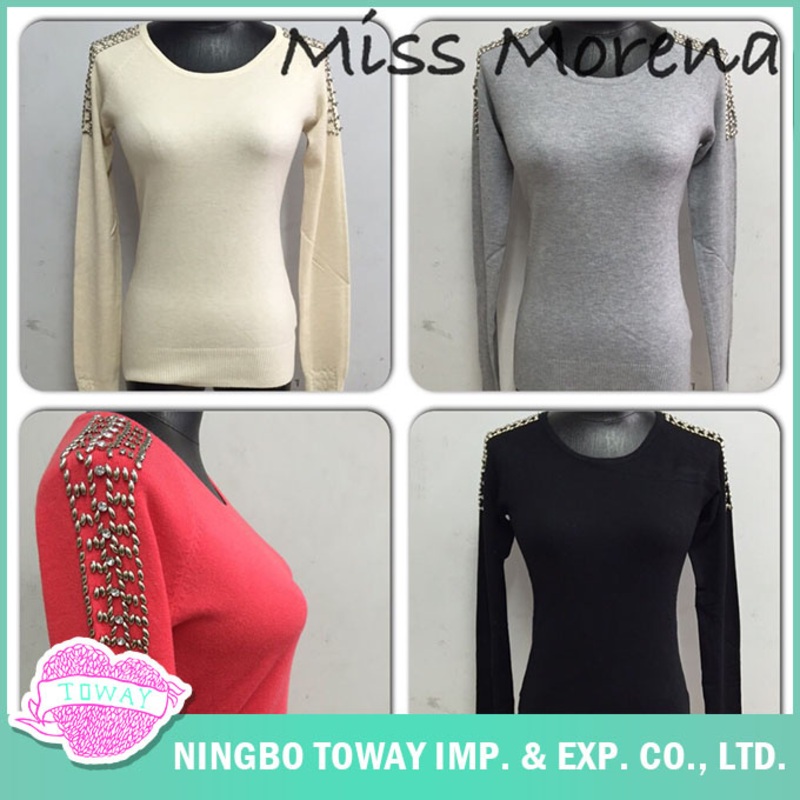 Fashion Fine Women Low-Neck Pullover Vintage Sweaters – Vintage Sweaters and Pullover Sweaters price