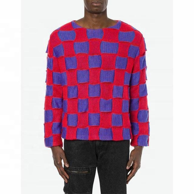 2023 Custom OEM & ODM Men Jacquard Sweater Knit Pullover Knitwear Long Sleeve Jumper Cotton Winter Men Designer Sweater – Pullover Sweater and Cardigan Sweater price|<span style="font-size:16px;"><span style="color:|222222;"><span style="border:0px;paddin