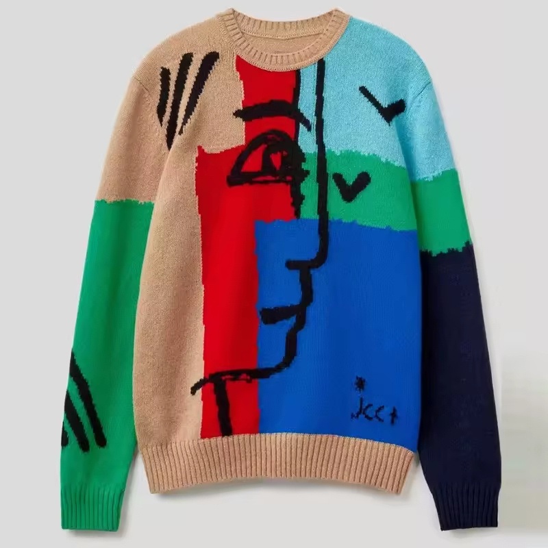 2024 Custom High Quality Winter Sweaters Round Neck Long Sleeve Street Fashion Pullover Knitted Sweater Men – Pullover Sweater and Cardigan Sweater price|<span style="font-size:16px;"><span style="color:|222222;"><span style="border:0px;padding:0px;line-h