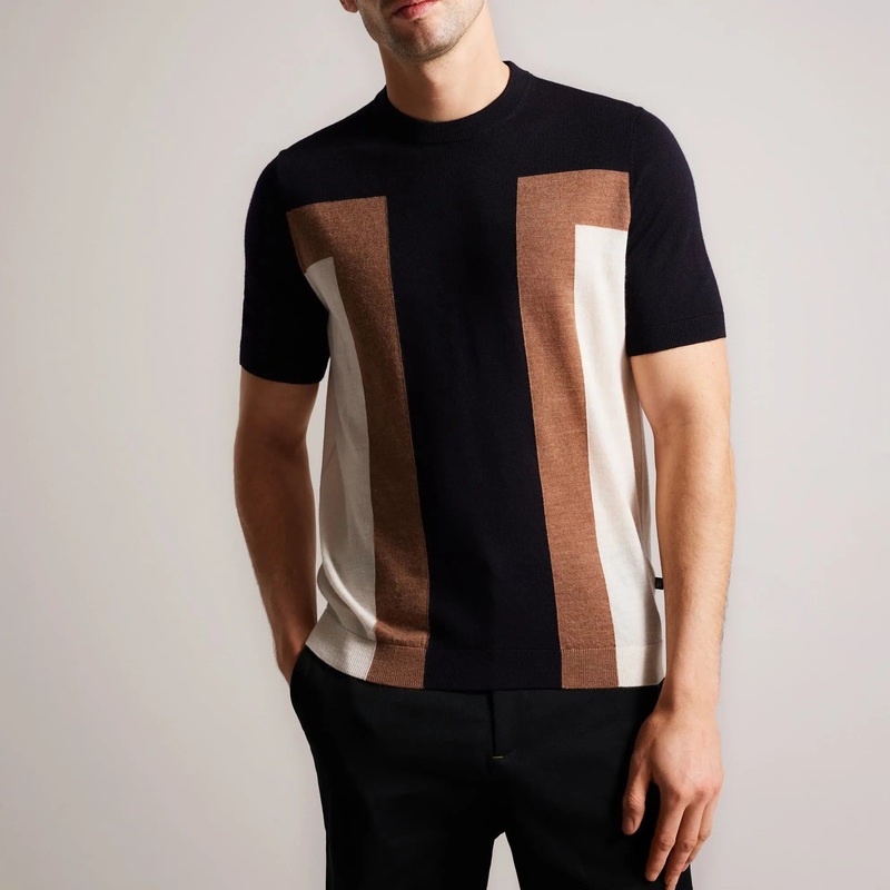 2024 New Men Color Block Knit Casual Round Neck Short Sleeve T-Shirts Sweater – Pullover Sweater and Cardigan Sweater price|<span style="font-size:16px;"><span style="color:|222222;"><span style="border:0px;padding:0px;line-height:21px;">1 , All the mater