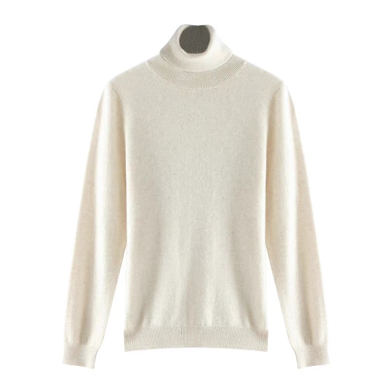 Autumn Women S High Neck Knit New Fashion Casual Long Sleeve Sweater – Women Sweater High Neck and High Neck Women Sweater price