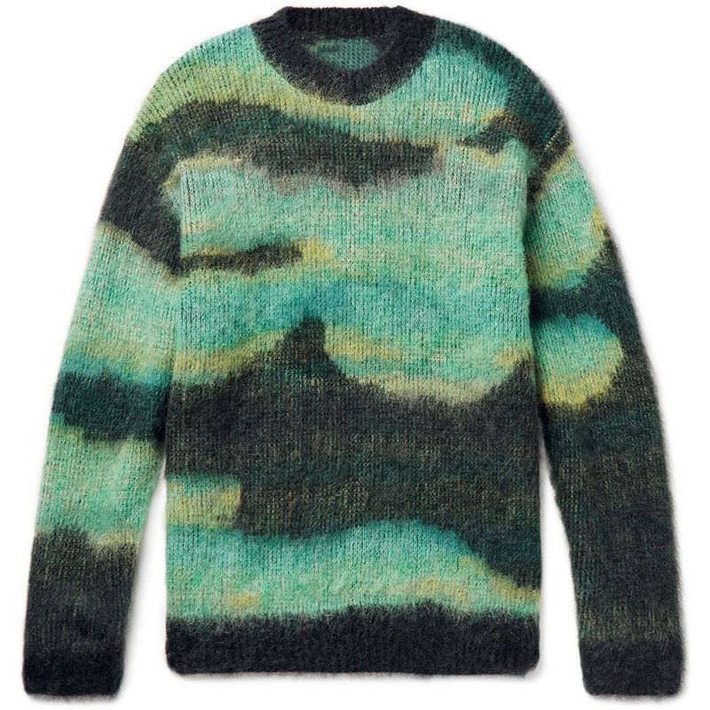 Custom Logo OEM & ODM Men Mohair Sweater Fuzzy Jacquard Pattern Pullover Knit Crew Neck Knitwear Winter Knitted Sweater Men – Pullover Sweater and Cardigan Sweater price|<span style="font-size:16px;"><span style="color:|222222;"><span style="border:0px;pa