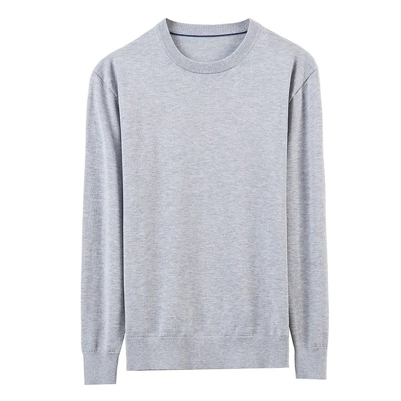 Autumn Winter Mens Classic Fashion Wool Cashmere Crew Neck Pullover Sweater – Sweater and Men Sweater price