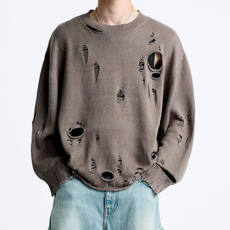 Custom Logo Mens Oversized Cotton Sweater Textured Ripped Pullover for Wholesale – Pullover Sweater and Cardigan Sweater price|<span style="font-size:16px;"><span style="color:|222222;"><span style="border:0px;padding:0px;line-height:21px;">1 , All the