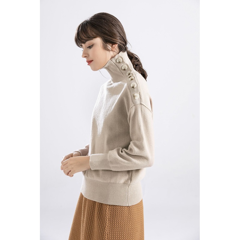Elegant Turtle Neck Pullover for Women Winter Jumper Anti Pilling Fabric Sweater – Elegant Pullover and Winter Jumper Pullover price