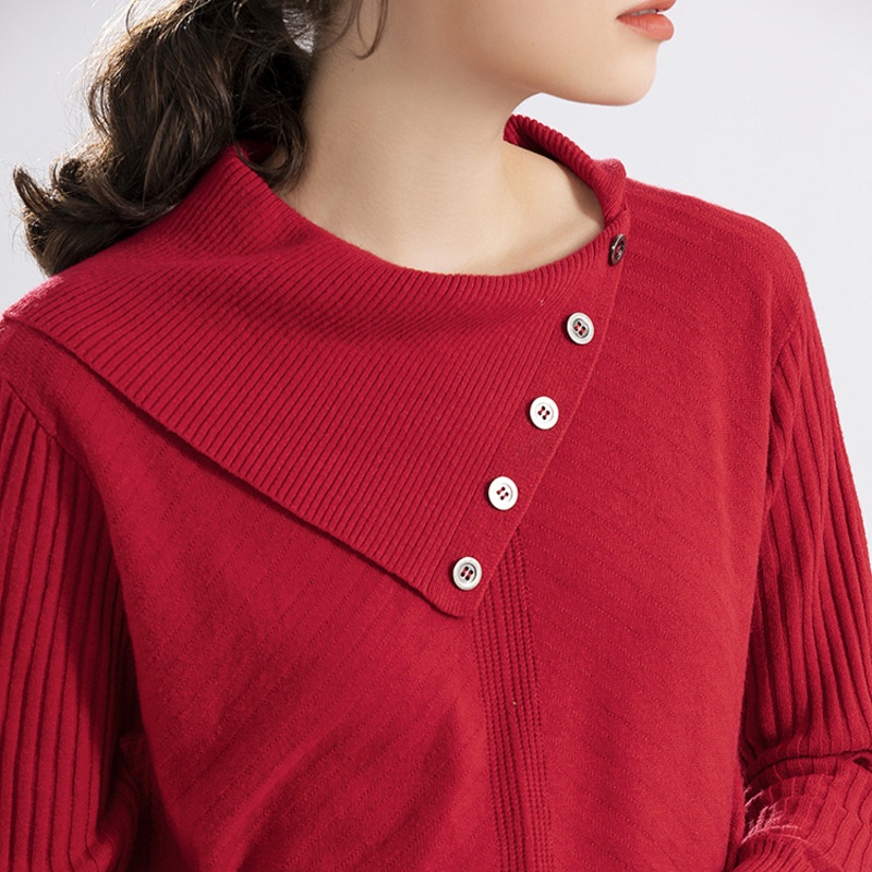 Fashionable Womens MID-Length Loose Pullover Sweater Durable and Comfy – Fashionable Sweater and Loose Pullover Sweater price