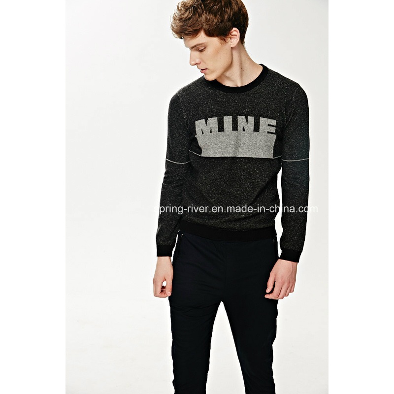 Custom 100%Cotton Round Neck Men Knitwear Pullover Sweater – Sweater and Man Sweater price