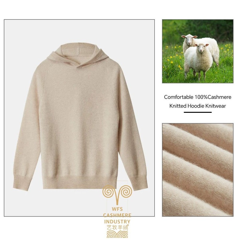 Custom Logo Plus Size Pullover Streetwear Cashmere Wool Mohair Vintage Design Knitted Hoodies Sweatshirts – Hoodie and Knitted Hoodie price