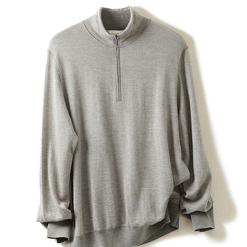 New Design Cashmere Sport Running Half Zip Sweatshirt Outdoor Man Golf Sweater 1/4 Zip Pullover – Zip up Cashmere Sweater and 1/4 Zip Pullover price
