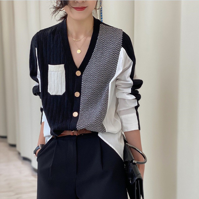 OEM Custom Winter Women Ladies Irregular Knitted Sweater Coat Cardigan – Cardigan Sweater Coat and Custom Sweater Women price|<span style="color:black;"><span><span><span>Color: