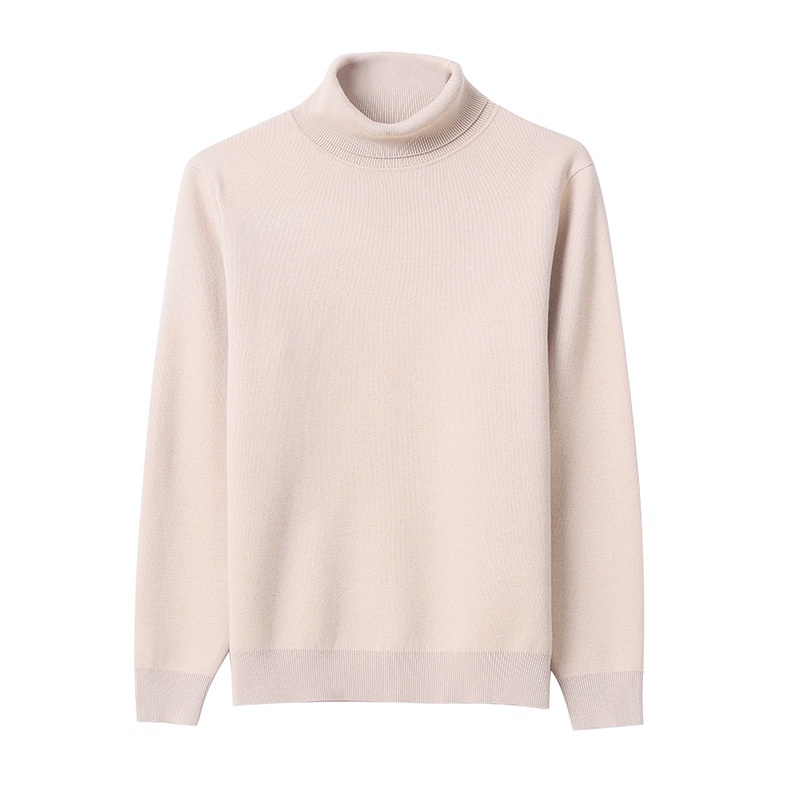 Men S Fashion Autumn Winter Organic Cotton Knitted Turtleneck Jumper Sweater – Sweater and Men Sweater price