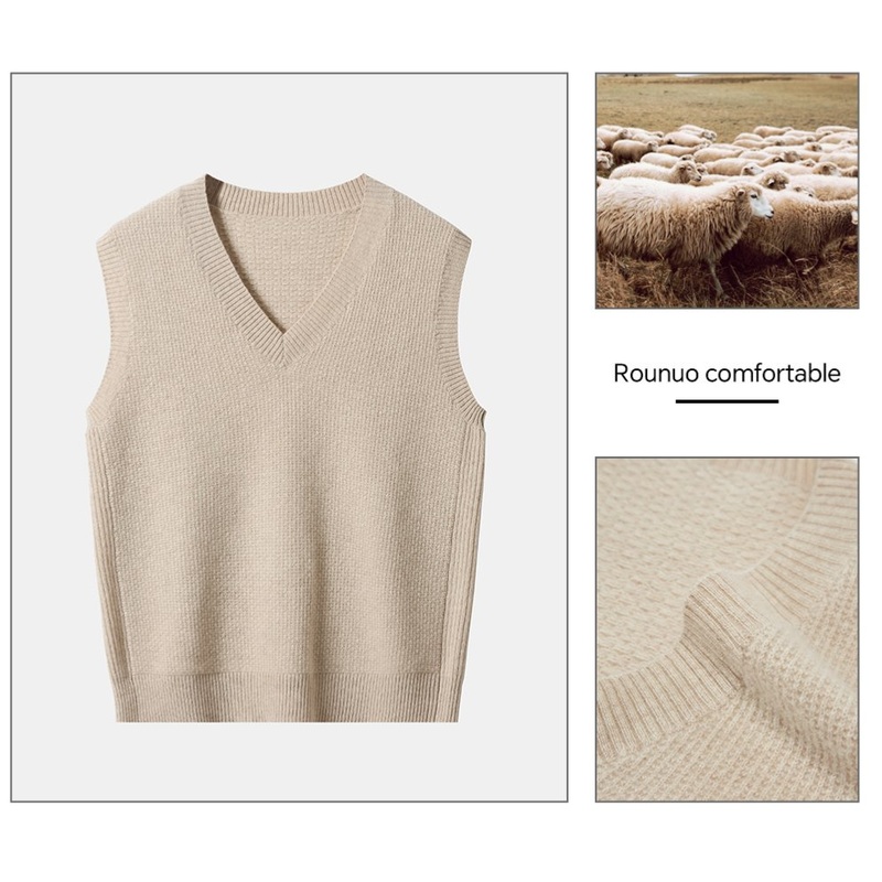 Womens 100% Pure Wool Cashmere Sweater O-Neck Pullover Knitted Casual Sweater Winter New Long-Sleeved Warm High-Grade Jumper – Sweater and 100% Cashmere price