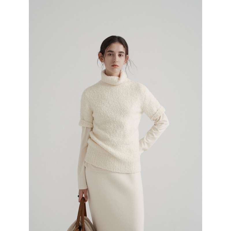 Womens Autumn and Winter Wool Sweater Plush Knitted Sweater – Pants and Trousers price