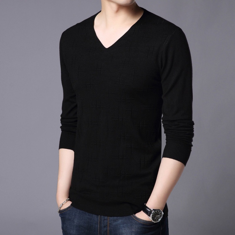 2025 Spring/Autumn Mens Knit V-Neck Sweatshirt Blend Lightweight Pullover OEM & Wholesale Price (Factory Direct) – Wholesale Mens Knit Sweatshirts and Budget-Friendly V-Neck Pullover price|Shanghai, China
