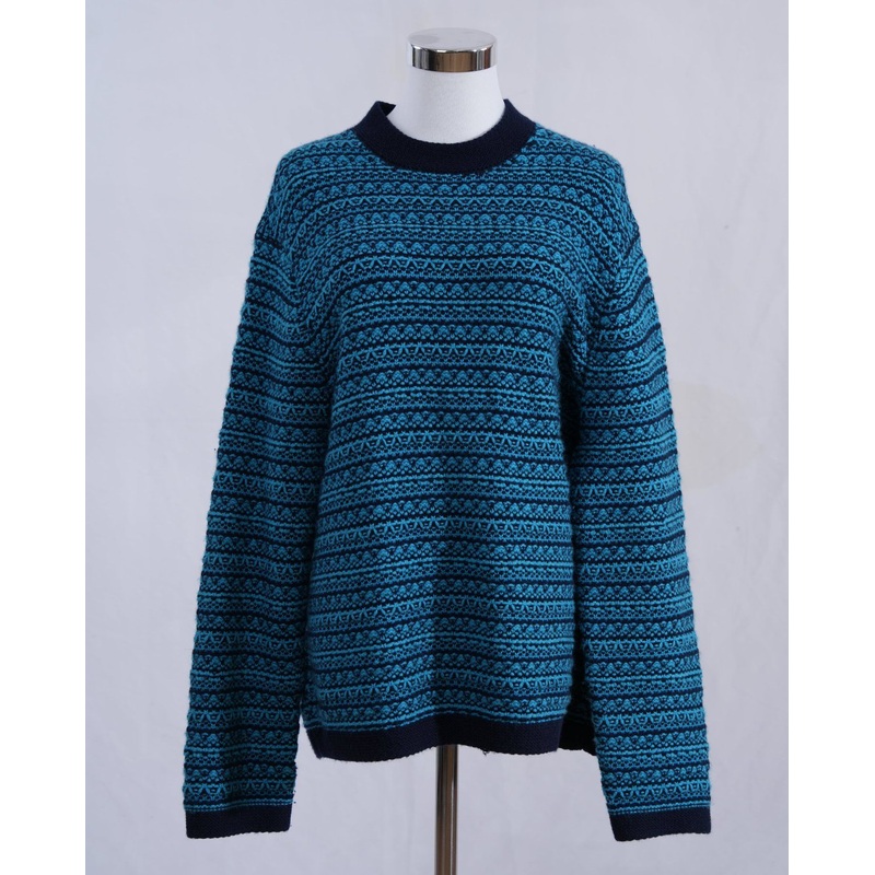 554G Heavyweight Womens Blue Pure Cashmere Sweater Cozy Winter Essential – Pullover Sweater and Womens Sweater price