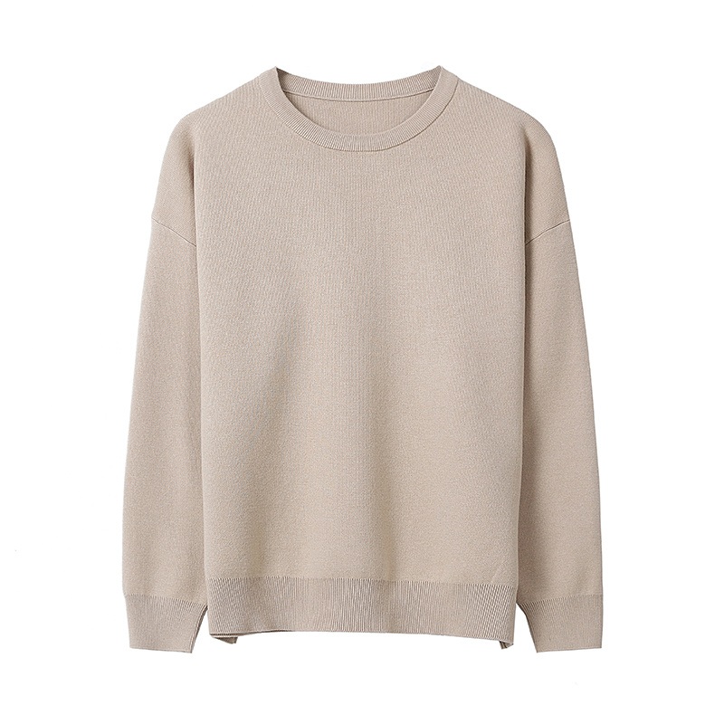Autumn Winter Mens Fashion Organic Acrylic Blends Crew Neck Knitted Pullover Sweater – Sweater and Men Sweater price