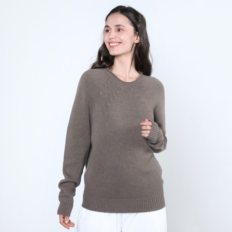 Cashfeel Women Fashion Rolled Edge Neck Extrafine Merino Wool Jumper Sweater – Sweater and Wool Sweater price