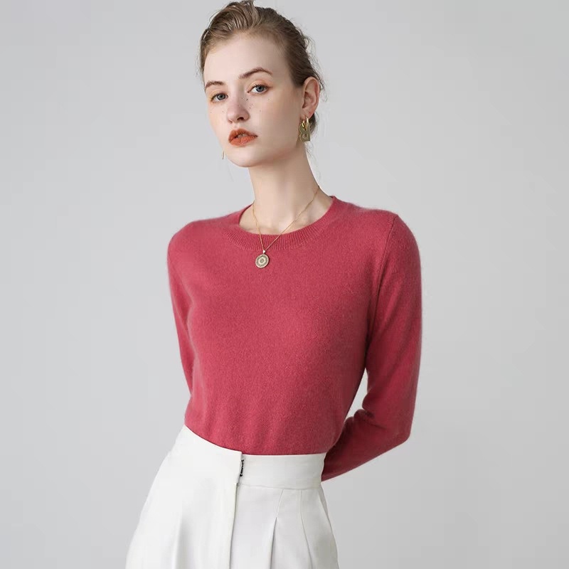 Crew Neck Knitted Custom Logo Fashion Design Sweater for Women Sweater – Women Sweater and Turtleneck Women Sweater price