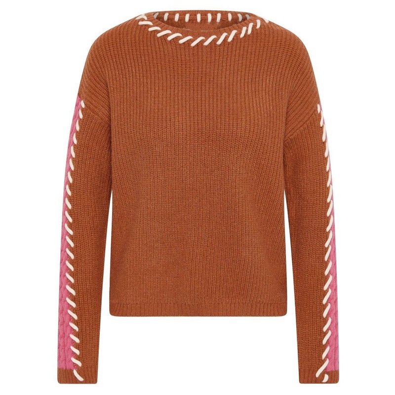 Khaki Cable Knit Pullover Sweater for Women – Cable Knit Women Sweater and Warm Womens Knit Sweater price