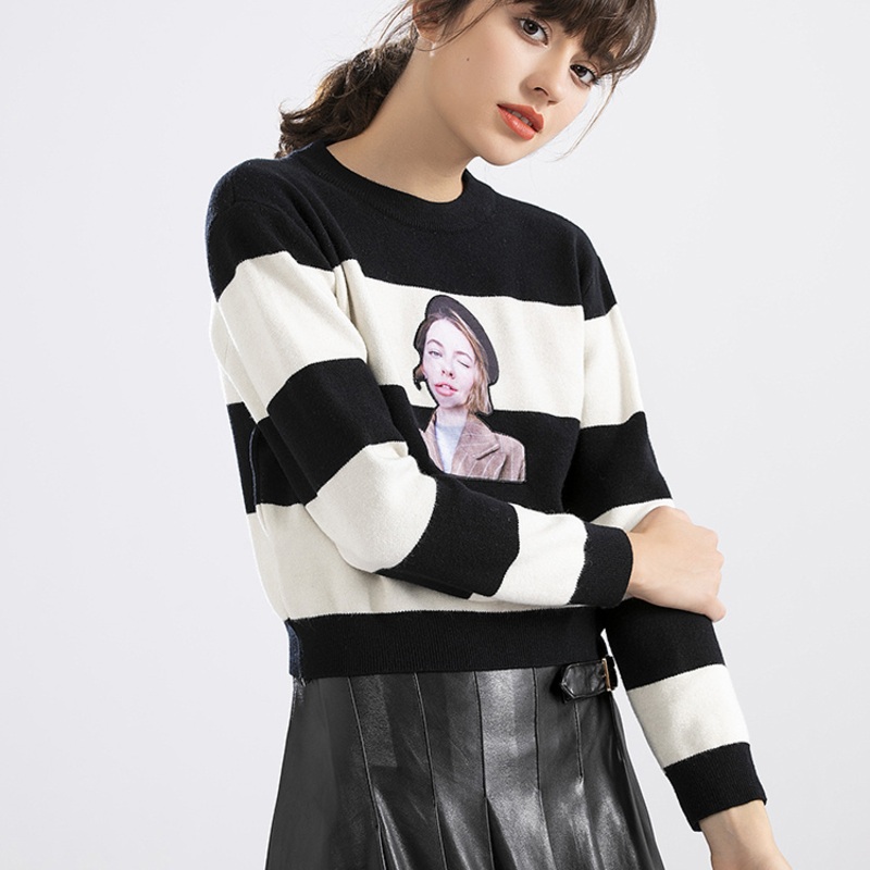 Pullover High Quality Wool Women 2025 Latest Fashion Thick Sweater for Winter – Loose Sweater and Pullover Sweater price
