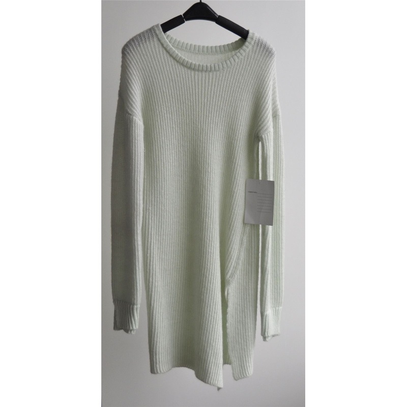 Round Neck Pure Color Pullover Knitted Sweater for Ladies – Sweater and Women Sweater price