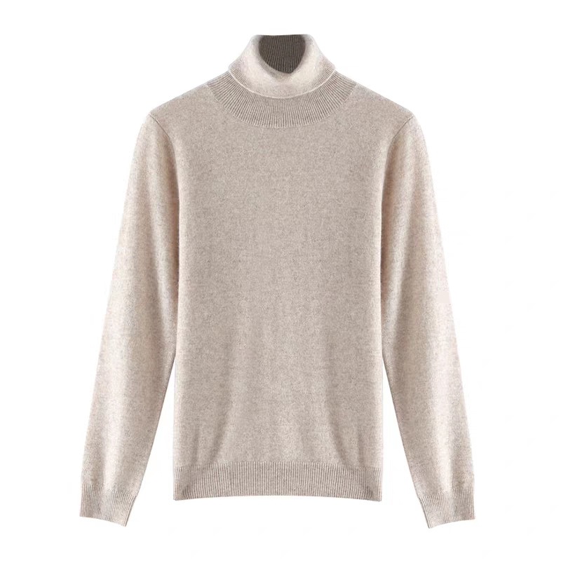 Women S High Neck Loose Knit Sweater in Trendy Color Block Style – Women Sweater High Neck and High Neck Women Sweater price