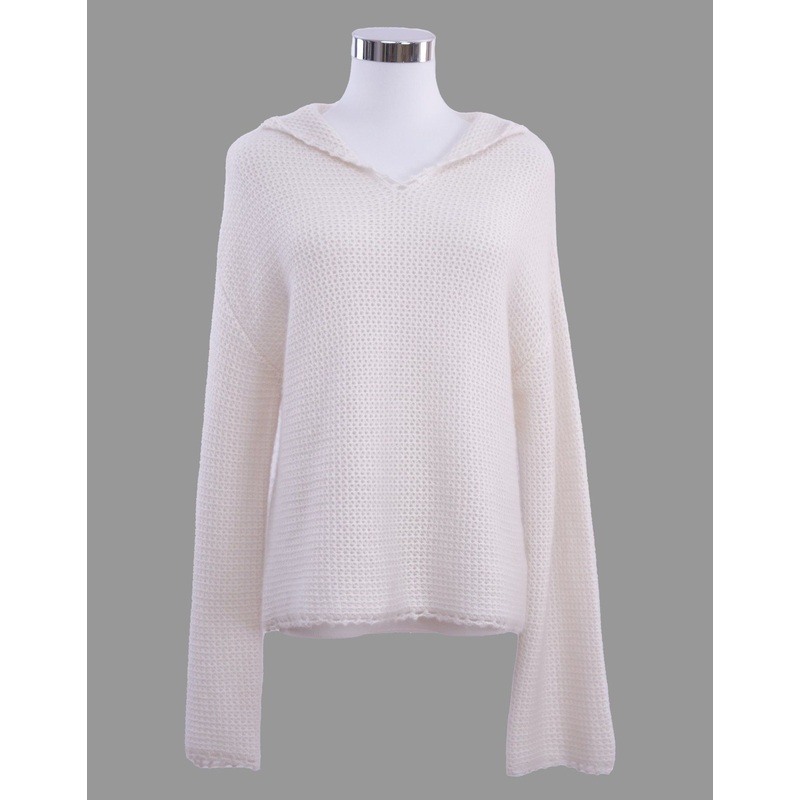 Womens Winter Luxury Clothing Plush Cashmere Hooded Pullover Sweater – Pullover Sweater and Womens Sweater price