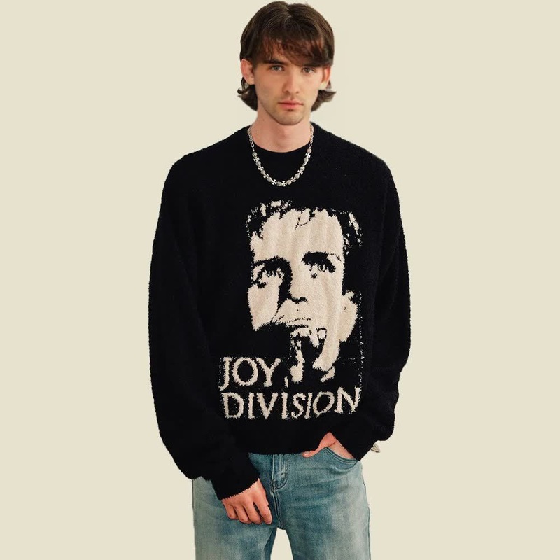 Knitted Pullover Sweater for Men Round Neck Jacquard Sweater – Jacquard Sweater and Knitted Pullover Sweater price