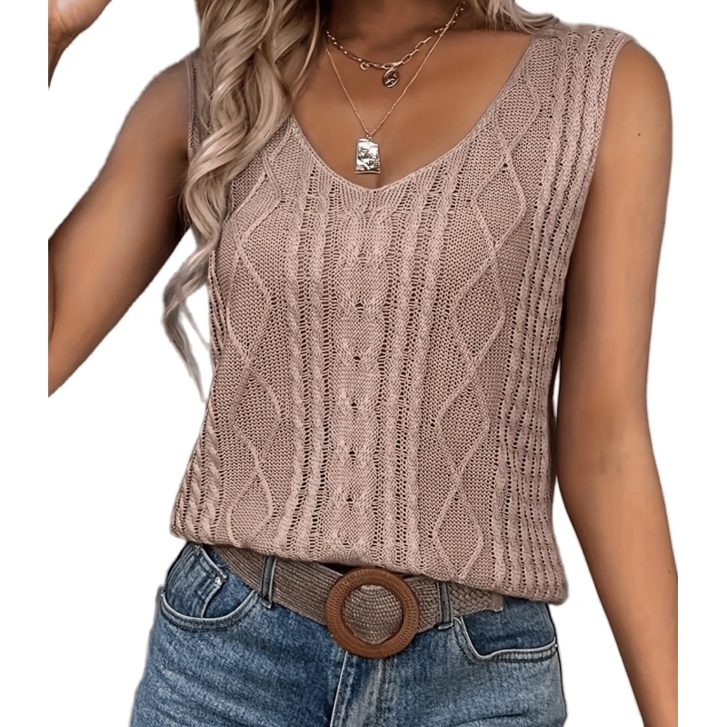 Stylish Pink Lightweight Knit Tank Sweater for Women – Sweater Tank and Lightweight Knit Sweater price