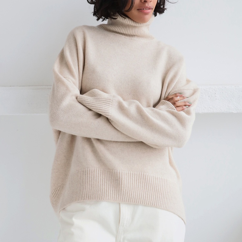Wholesale Stylish Turtleneck Knit Pullover Sweater for Adults – Bulk Order No MOQ Limited, Ladies Versatile Jumper, No MOQ Limited – Wholesale Jumper and Stylish Jumper price