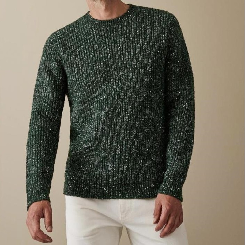 Autumn Winter Cashmere Wool Knitwear Long Sleeved Men Pulllover Sweater – Men Sweater and Men Wool Sweater price
