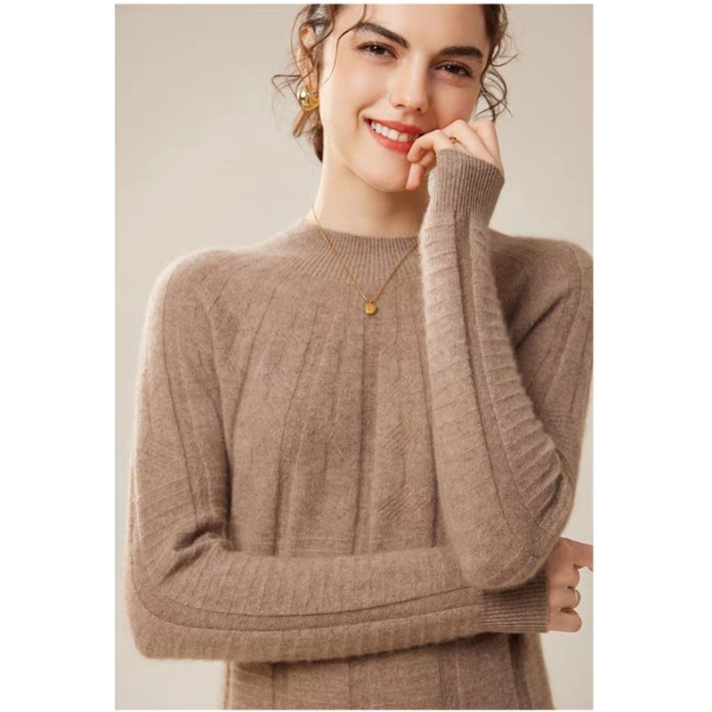 Casual Yarn Dyed Slim Fit Knit Dress with Square Neck Long Sleeves Women Dresses Fashion Brand Custom Clothing Wholesale – Women Sweater Dress and Turtleneck Women Sweater Dress price