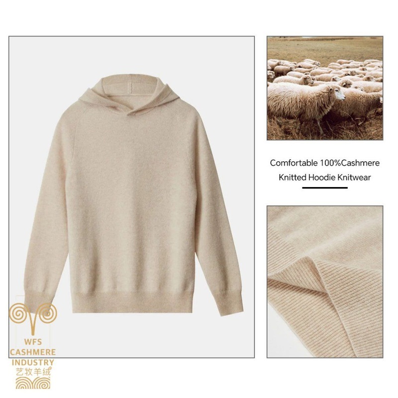 High-End Cashmere Cotton Jumper Women&rsquor; S Premium Sweatershirt – Cashmere Sweaters and Hoodie price