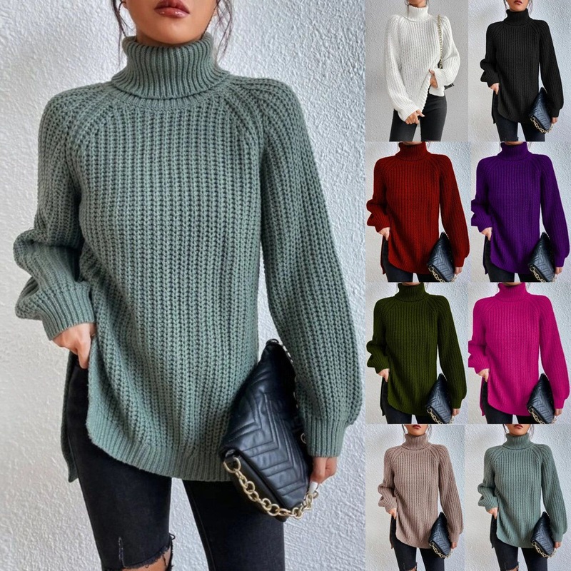 Hot Selling Solid Color Knit Pullover Turtleneck Sweater for Women – Women Sweater and Apparel price|<span style="color:|222222;"><span style="display:inline !important;text-align:left;">By DHL / FedEx / UPS / TNT / By Air / By Sea