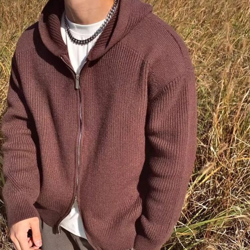 Nnr Hoodie Style Man Cardigan Zipper Sweater – Men Sweater and Sweater price