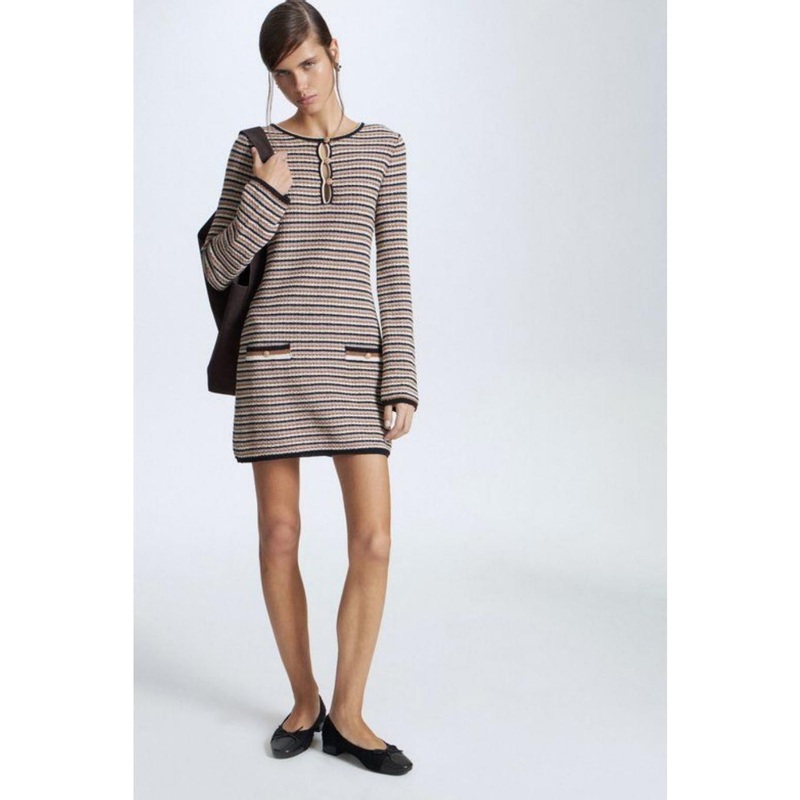 Customized High Quality Women Fashion Clothes Women Luxury Sweater Dress Women Knitted Long Sweater Dress with Button Closure on Collar – Sweater and Womens Pullover Sweater price|Founded in 1997,Layois a comprehensive group company integra