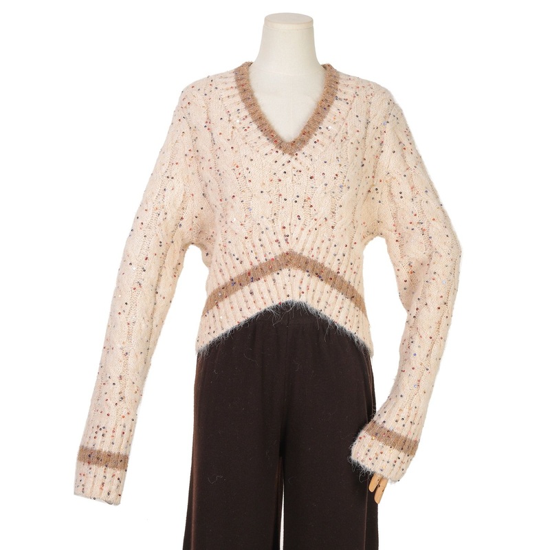 Eye-Catching Rainbow Sequin Pullover Sweater for Women – Sequin Women Sweater and Women Clothing price