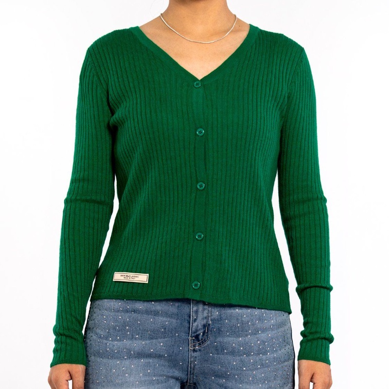 Spring Summer Green Ribbed V-Neck Lightweight Long Sleeve Sweater Cardigan for Women – Cardigan Sweaters and Cotton Cardigan price