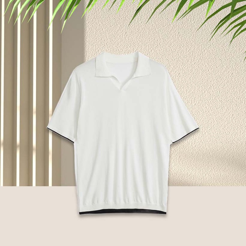 Luxury Customizable Cashmere Sweater with Shirt Collar Button Design – Wool Sweater and Cashmere Sweater price