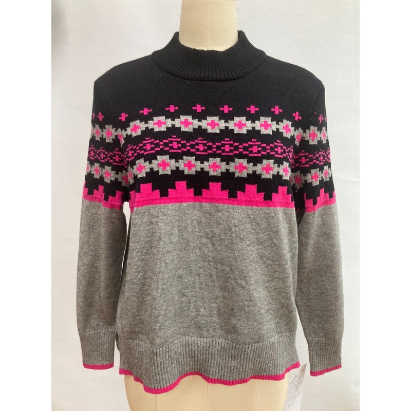 Plus Size Knit Jumper for Women Jacquard Sweater – Pullover Sweater and Knitted Sweater price